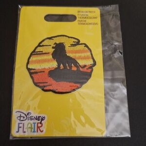 Official Disney Flair Mufasa The Lion King Iron-on Patch